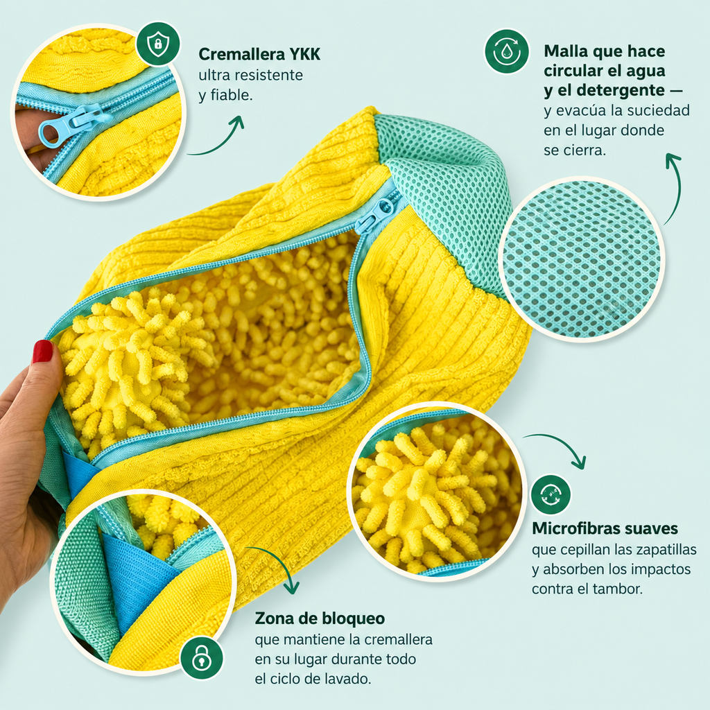 Bolsa de lavado para zapatos